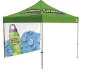 Custom printed tent